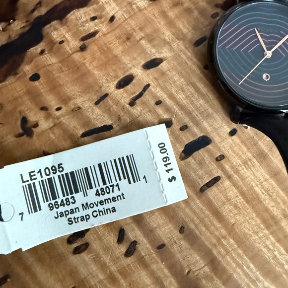 Fossil Limited Edition Jacqueline Three-hand Date Black Leather Watch LE1095 - Picture 5 of 6